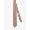 Silk tie with Intreccio motif