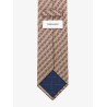 Silk tie with Intreccio motif