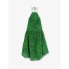 Sangallo lace midi dress