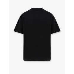 Pima cotton t-shirt with Intrecciato detail