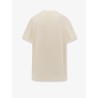 Cotton T-shirt with logo print
