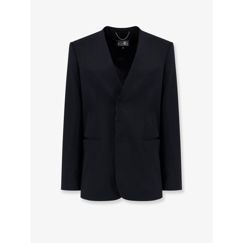 Wool blend blazer