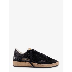 Ball Star low-top suede sneakers with used effect