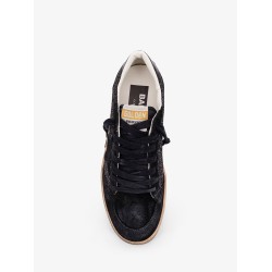 Ball Star low-top suede sneakers with used effect