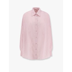 Casia striped cotton blend shirt