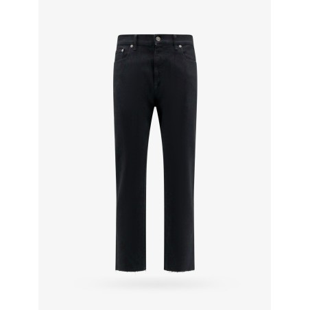 Slim fit black denim trouser