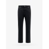 Slim fit black denim trouser