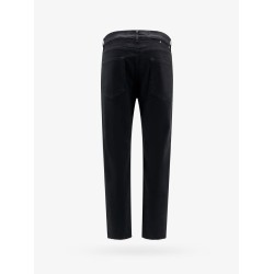 Slim fit black denim trouser