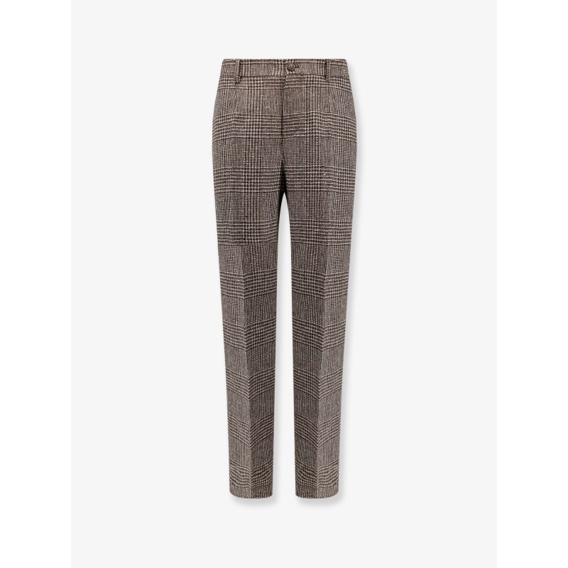 Relax staright prince of wales trouser