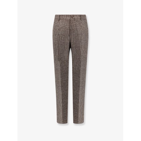 Relax staright prince of wales trouser