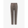 Relax staright prince of wales trouser