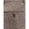 Relax staright prince of wales trouser