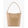 Le roseau m leather bucket bag with bamboo hook
