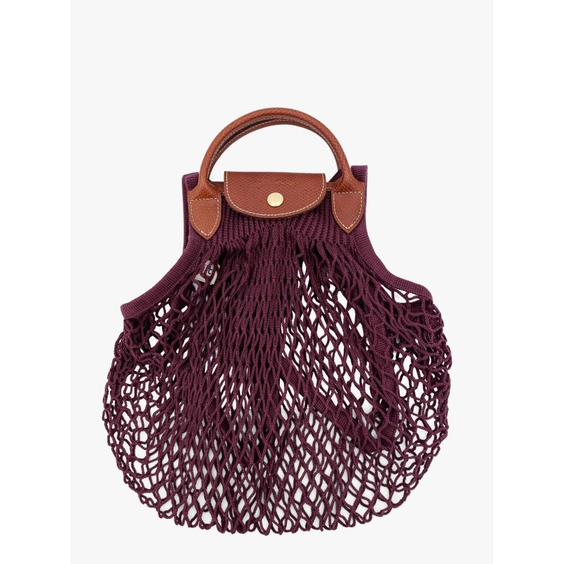 Longchamp x filt 1860 le pliage filet  rope handbag