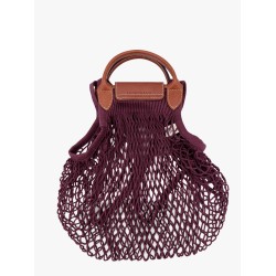 Longchamp x filt 1860 le pliage filet  rope handbag