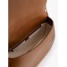 Blondie leather handbag with maxi logo