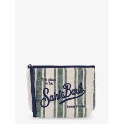 Aline linen clutch