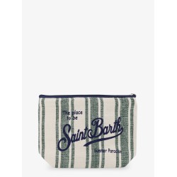 Aline linen clutch
