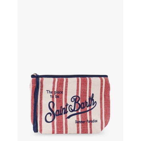 Aline linen clutch