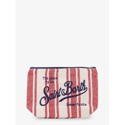 Aline linen clutch