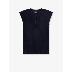 Tofane ribbed viscose blend sweater