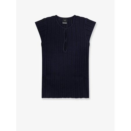 Tofane ribbed viscose blend sweater