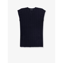 Tofane ribbed viscose blend sweater
