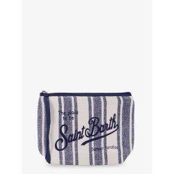 Aline linen clutch
