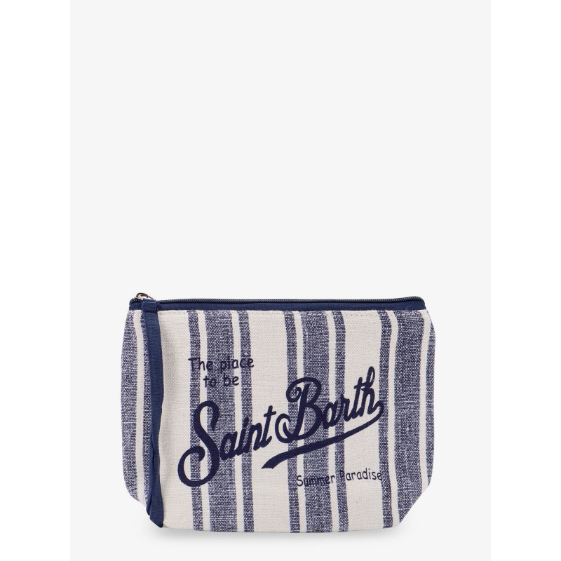 Aline linen clutch