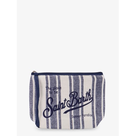 Aline linen clutch
