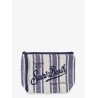 Aline linen clutch