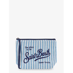 Aline linen clutch