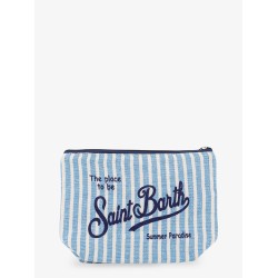 Aline linen clutch