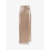 Long skirt with drapery