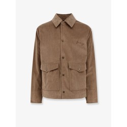 Corduroy jacket with Logo embroidery