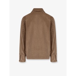 Corduroy jacket with Logo embroidery