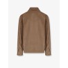 Corduroy jacket with Logo embroidery