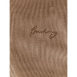Corduroy jacket with Logo embroidery