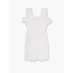 Christopher kane residency knitted dress with ruffles