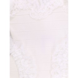 Christopher kane residency knitted dress with ruffles