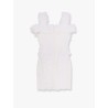 Christopher kane residency knitted dress with ruffles