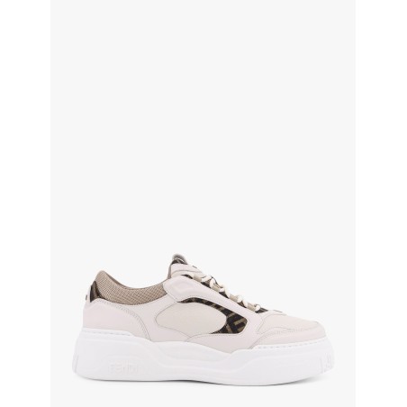 Fendi force low-top leather sneakers