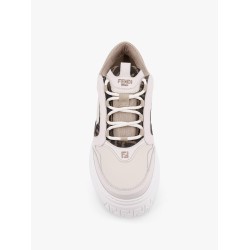 Fendi force low-top leather sneakers