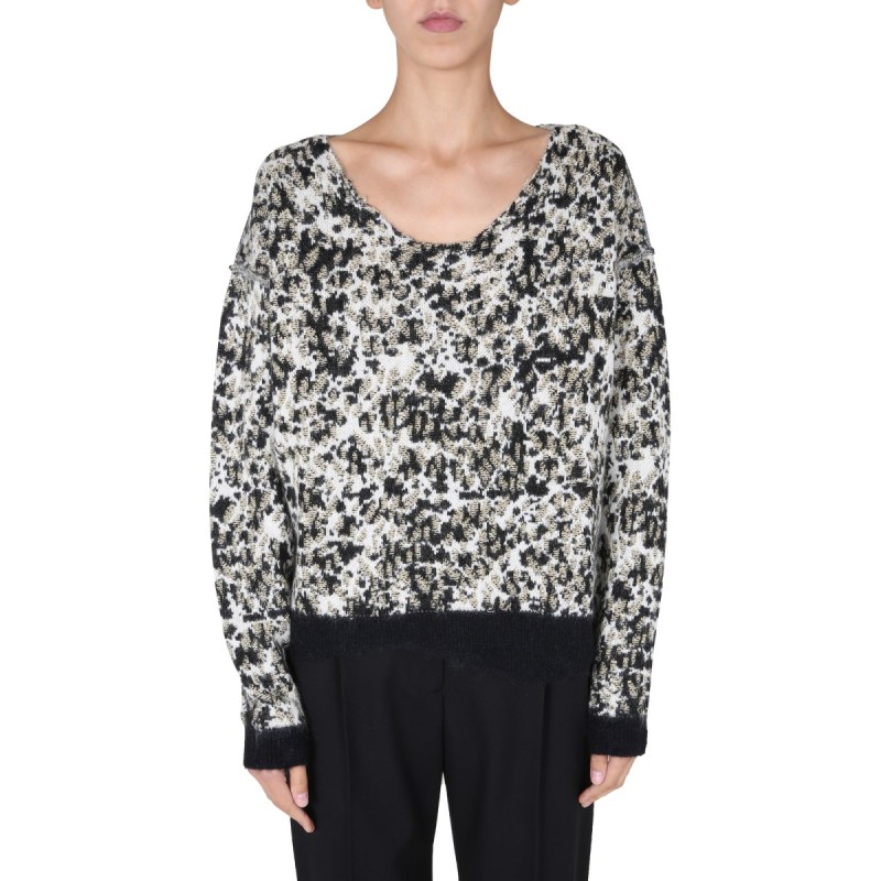 WIDE NECK SWEATER