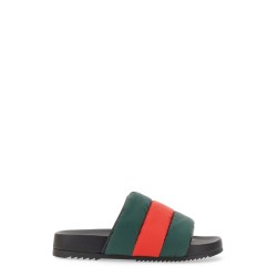 SLIDER SANDAL WITH WEB RIBBON