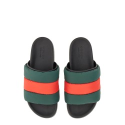 SLIDER SANDAL WITH WEB RIBBON