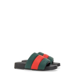 SLIDER SANDAL WITH WEB RIBBON