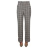 PANTS WITH PRINCE OF WALES PATTERN