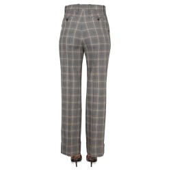 PANTS WITH PRINCE OF WALES PATTERN