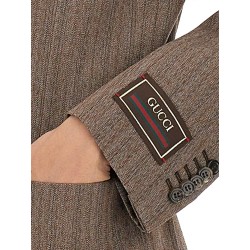 HERRINGBONE WOOL JACKET